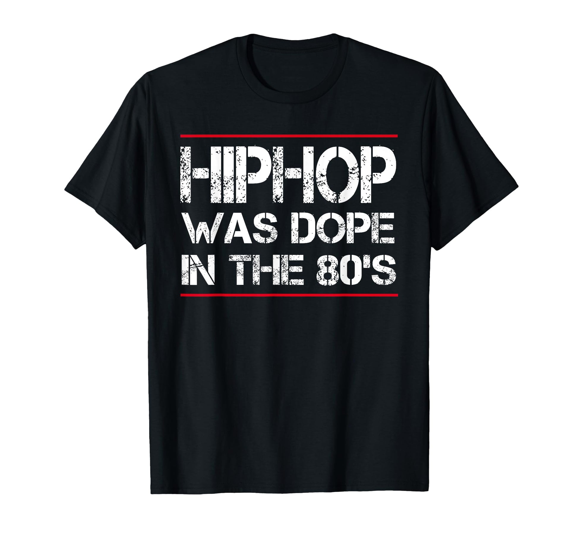 Hiphop Was Dope 80S Gangster T-Shirt - Graphic Print for Adults - T-Shirt, Sweatshirt, Hoodie