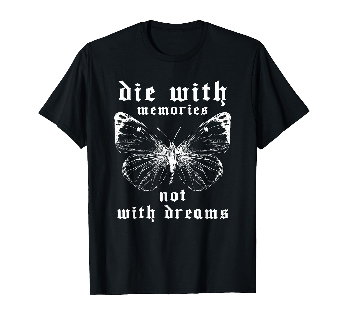 Butterfly Memories Y2K Grunge T-Shirt - Casual Everyday Wear Unisex - T-Shirt, Sweatshirt, Hoodie