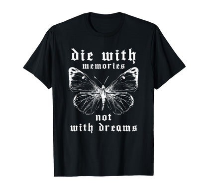 Butterfly Memories Y2K Grunge T-Shirt - Casual Everyday Wear Unisex - T-Shirt, Sweatshirt, Hoodie