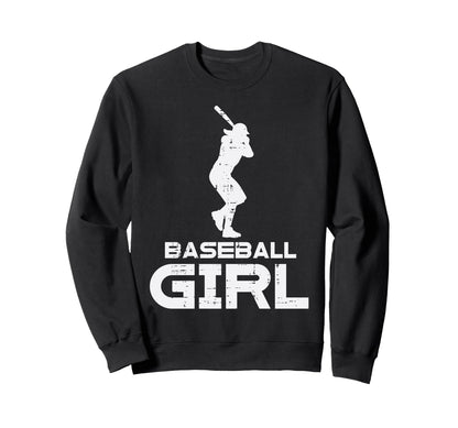 Baseball Sports Player Team Sister Sweatshirt - Novelty Apparel for Adults - T-Shirt, Sweatshirt, Hoodie
