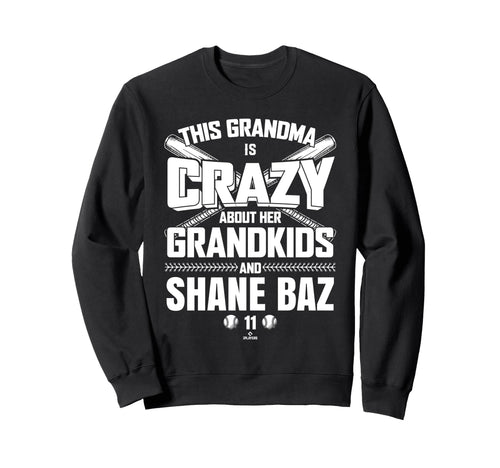 Grandma Crazy Shane Baz Tampa Bay Sweatshirt - Streetwear Style Men Women - T-Shirt, Sweatshirt, Hoodie