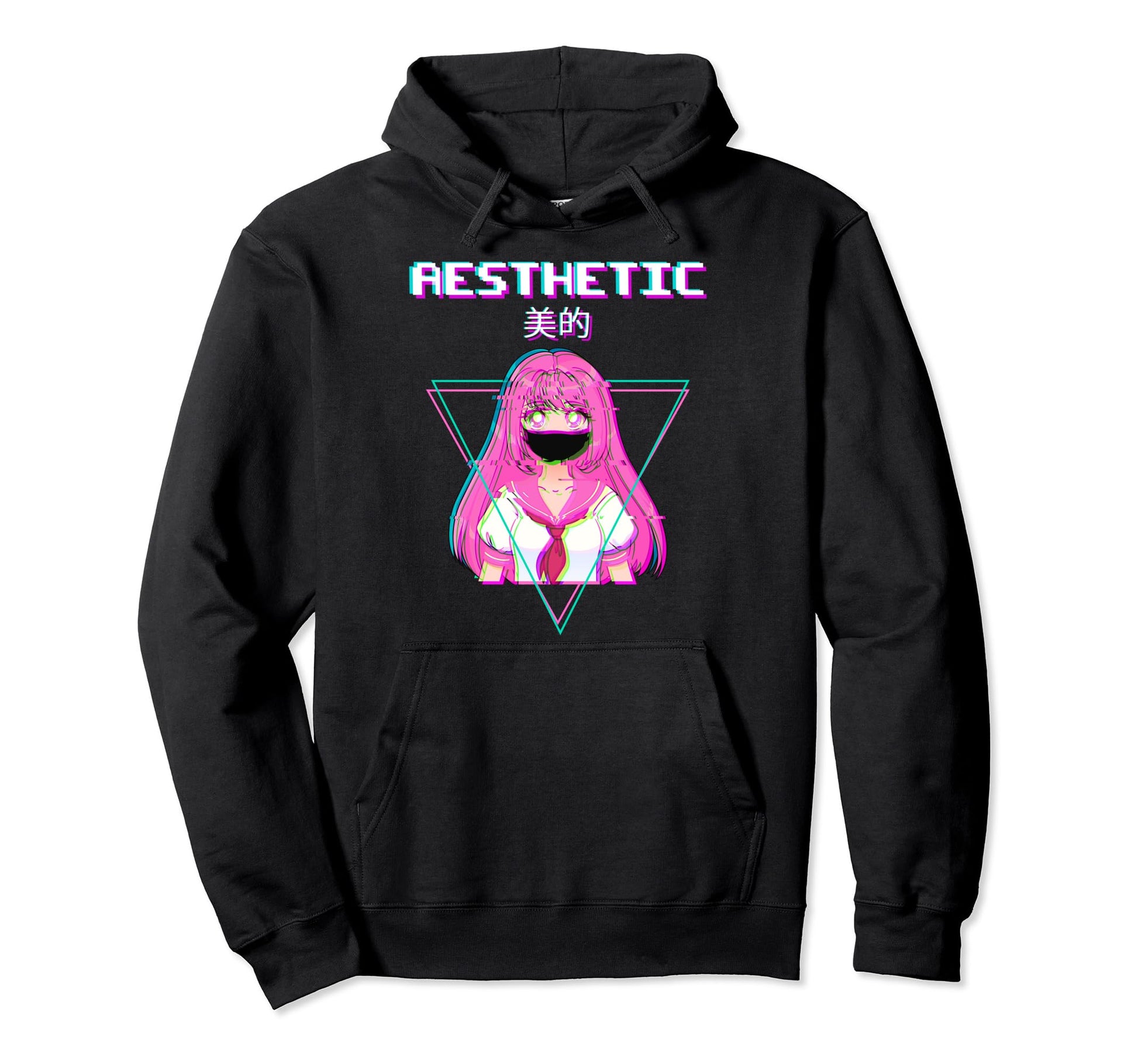 Aesthetic Vaporwave Aesthetic Japan Hoodie - Graphic Print Men Women - T-Shirt, Sweatshirt, Hoodie