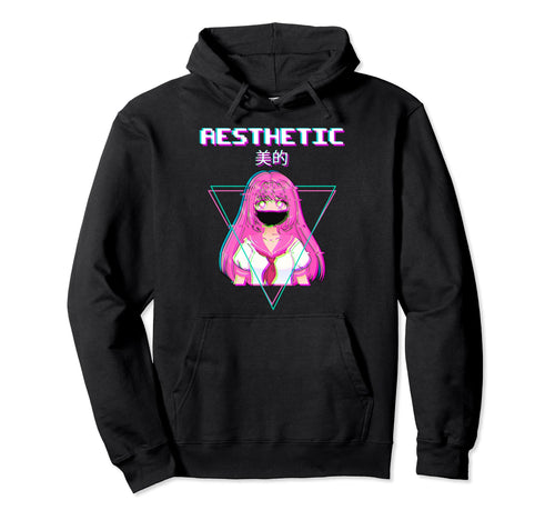 Aesthetic Vaporwave Aesthetic Japan Hoodie - Graphic Print Men Women - T-Shirt, Sweatshirt, Hoodie
