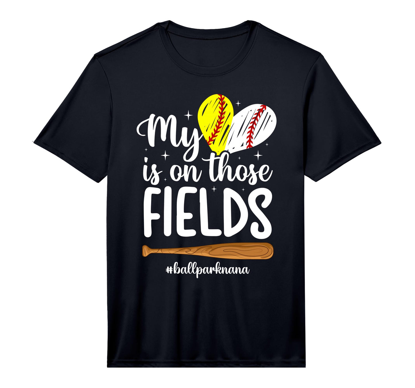Mens Those Fields Ballpark Nana T-Shirt - Fun Novelty Design Men Women - T-Shirt, Sweatshirt, Hoodie