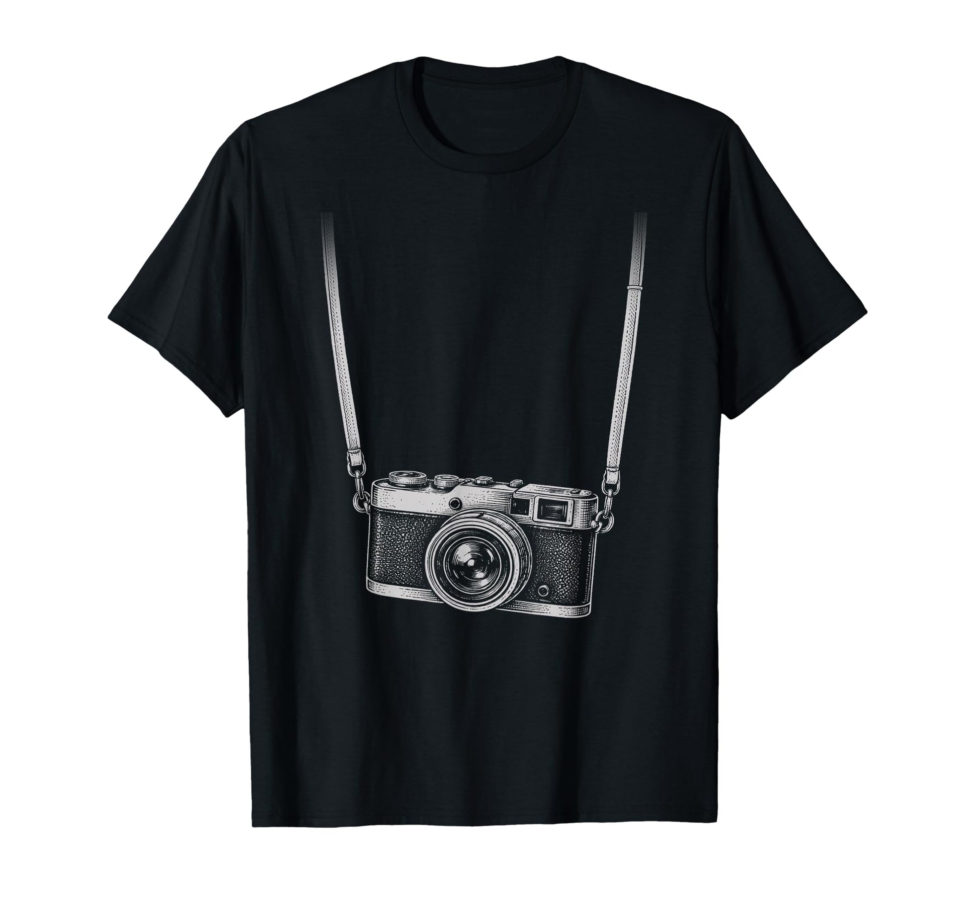 Camera Photographer Funny Creative T-Shirt - Trendy Graphic for Adults - T-Shirt, Sweatshirt, Hoodie