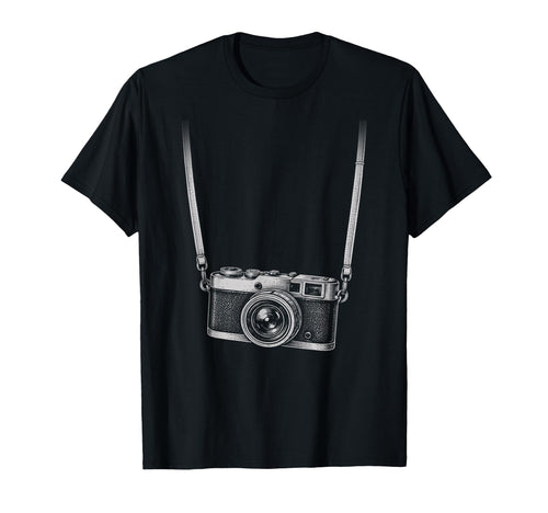 Camera Photographer Funny Creative T-Shirt - Trendy Graphic for Adults - T-Shirt, Sweatshirt, Hoodie