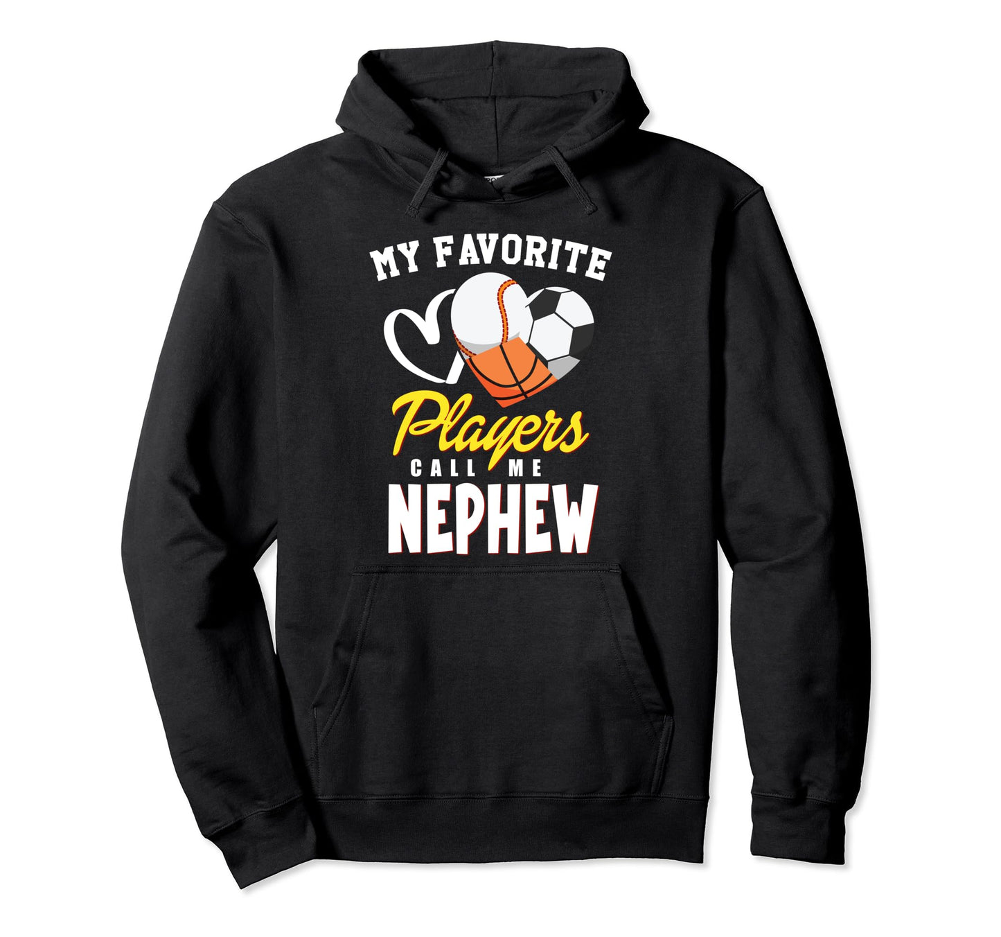 My Favorite Players Baseball Soccer Hoodie - Unique Graphic for Adults - T-Shirt, Sweatshirt, Hoodie
