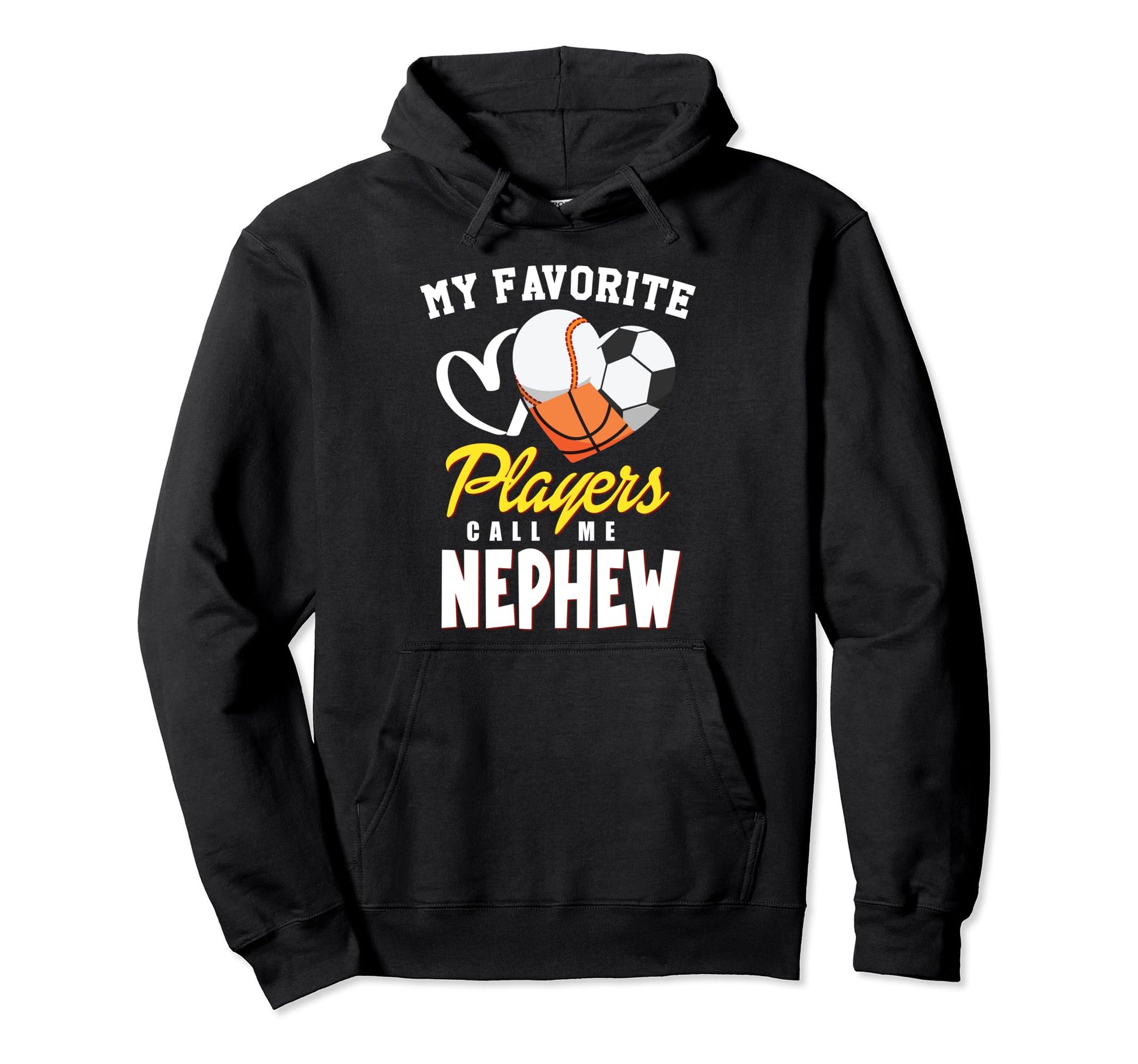 My Favorite Players Baseball Soccer Hoodie - Unique Graphic for Adults - T-Shirt, Sweatshirt, Hoodie