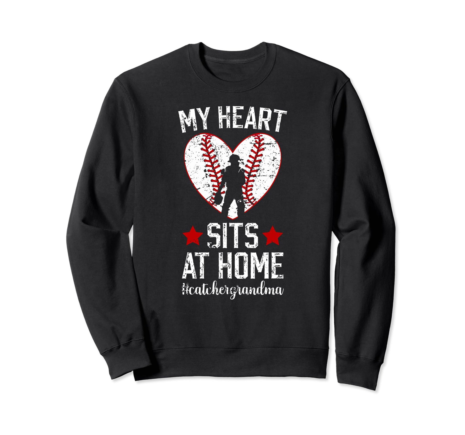 My Heart Sits Home Baseball Sweatshirt - Streetwear Style Men Women - T-Shirt, Sweatshirt, Hoodie