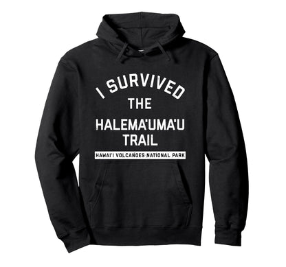 Varsity Hawaii Volcanoes Park Hoodie - Minimalist Print Men Women - T-Shirt, Sweatshirt, Hoodie