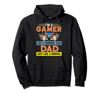 My Dad Video Games First Fathers Hoodie - Fun Novelty Design for Adults - T-Shirt, Sweatshirt, Hoodie