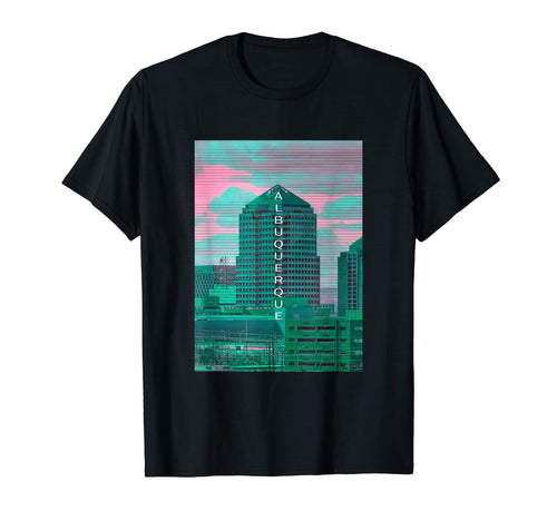 New Mexico Vaporwave Aesthetic T-Shirt - Casual Everyday Wear Unisex - T-Shirt, Sweatshirt, Hoodie