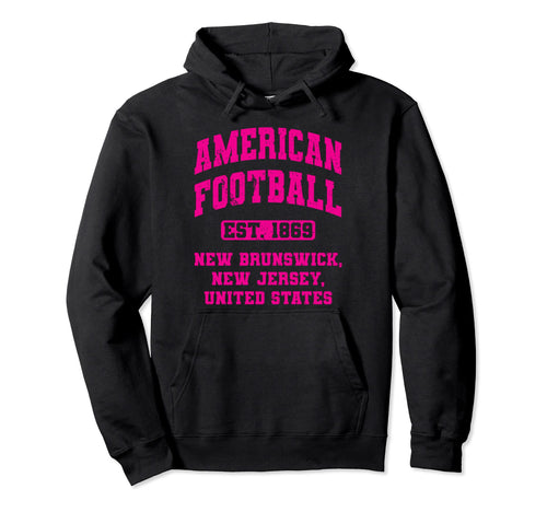 American Football Athlitic Sport Hoodie - Aesthetic Graphic Men Women - T-Shirt, Sweatshirt, Hoodie