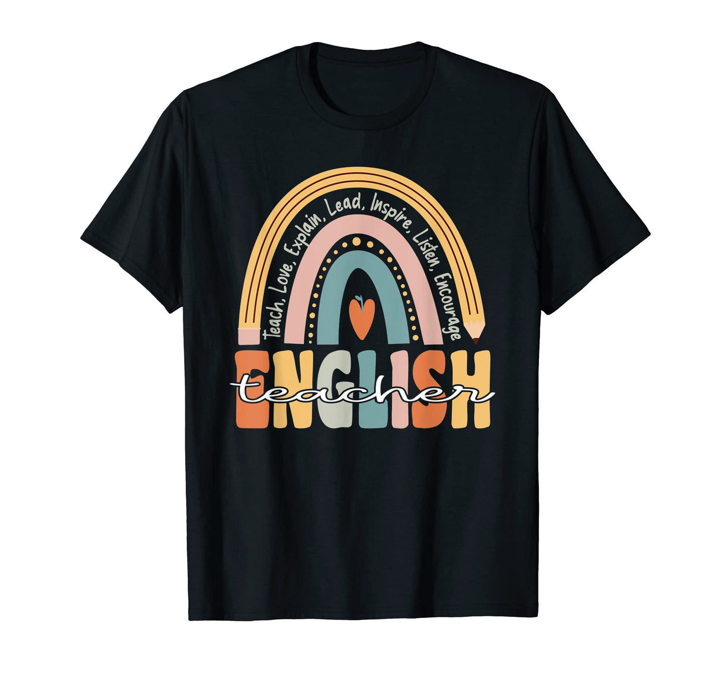 English Teacher Groovy Teacher T-Shirt - Fun Novelty Design Men Women - T-Shirt, Sweatshirt, Hoodie