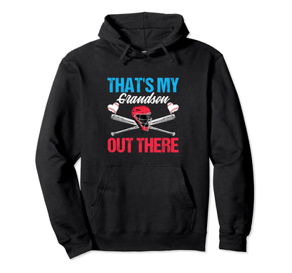 Funny Thats My Grandson Out There Hoodie - Minimalist Print for Adults - T-Shirt, Sweatshirt, Hoodie
