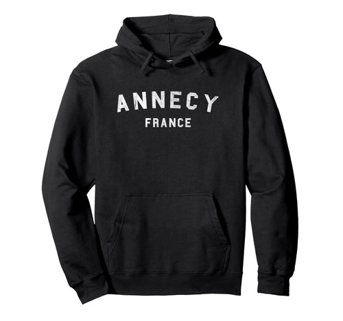 Varsity Annecy France Hoodie - Custom Art Print Unisex - T-Shirt, Sweatshirt, Hoodie
