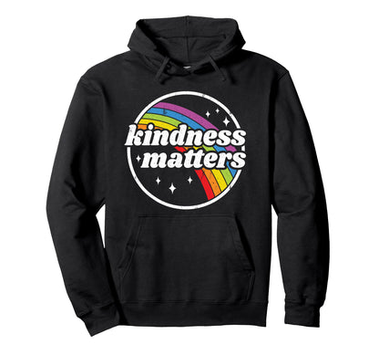 Positive Anti Bullying Rainbow Sped Hoodie - Trendy Graphic Men Women - T-Shirt, Sweatshirt, Hoodie
