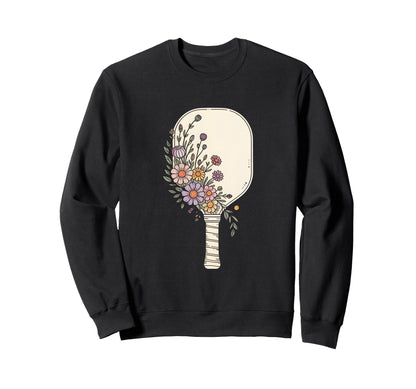Bohemian Pickleball Paddle Boho Outfit Sweatshirt - Unique Graphic Unisex - T-Shirt, Sweatshirt, Hoodie
