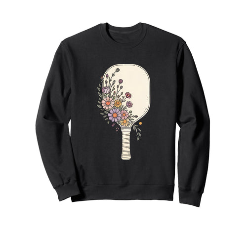 Bohemian Pickleball Paddle Boho Outfit Sweatshirt - Unique Graphic Unisex - T-Shirt, Sweatshirt, Hoodie