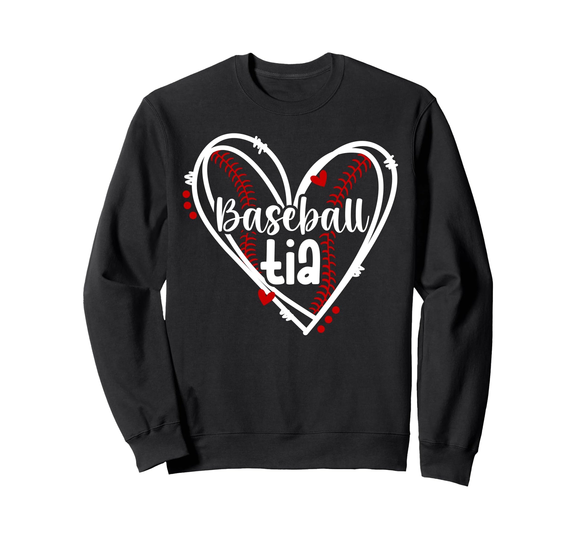 Baseball Tia Heart Tia Baseball Sweatshirt - Trendy Graphic for Adults - T-Shirt, Sweatshirt, Hoodie