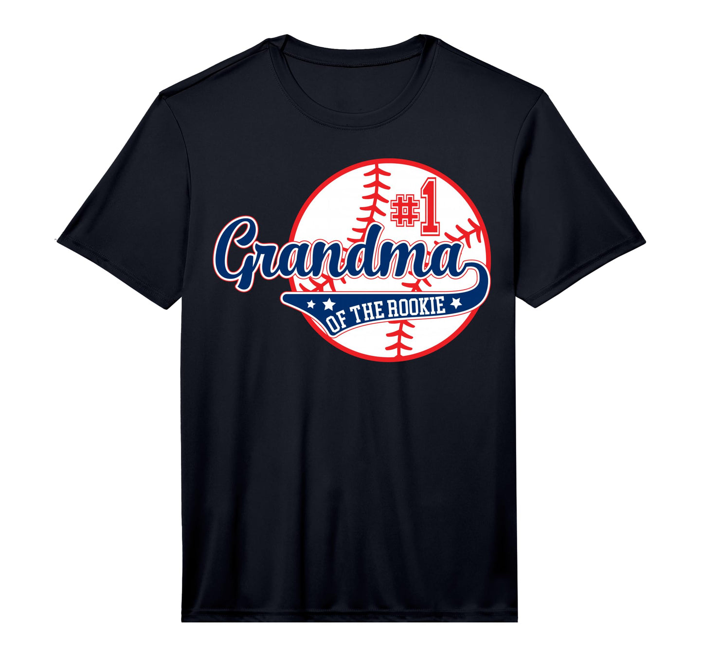 Mens Grandma Rookie Year 1St Birthday T-Shirt - Trendy Graphic Unisex - T-Shirt, Sweatshirt, Hoodie