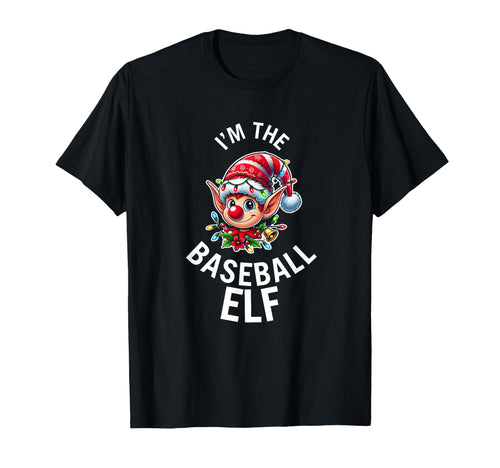 Baseball Elf Family Matching Group T-Shirt - Unique Graphic Unisex - T-Shirt, Sweatshirt, Hoodie