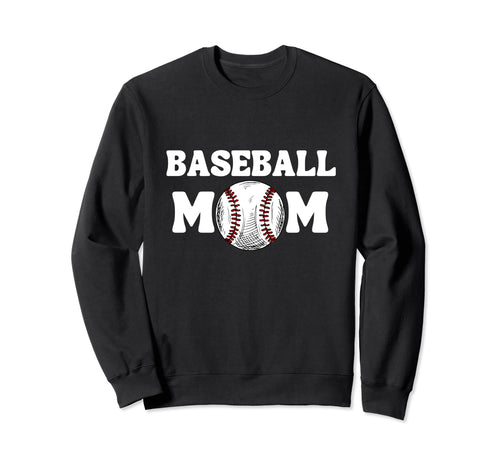 Baseball Mom Mothers Day Baseball Sweatshirt - Trendy Graphic for Adults - T-Shirt, Sweatshirt, Hoodie