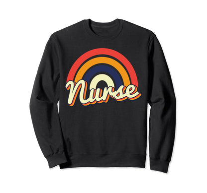 Future Nurse Life Rn Nurse Rainbow Sweatshirt - Streetwear Style Men Women - T-Shirt, Sweatshirt, Hoodie