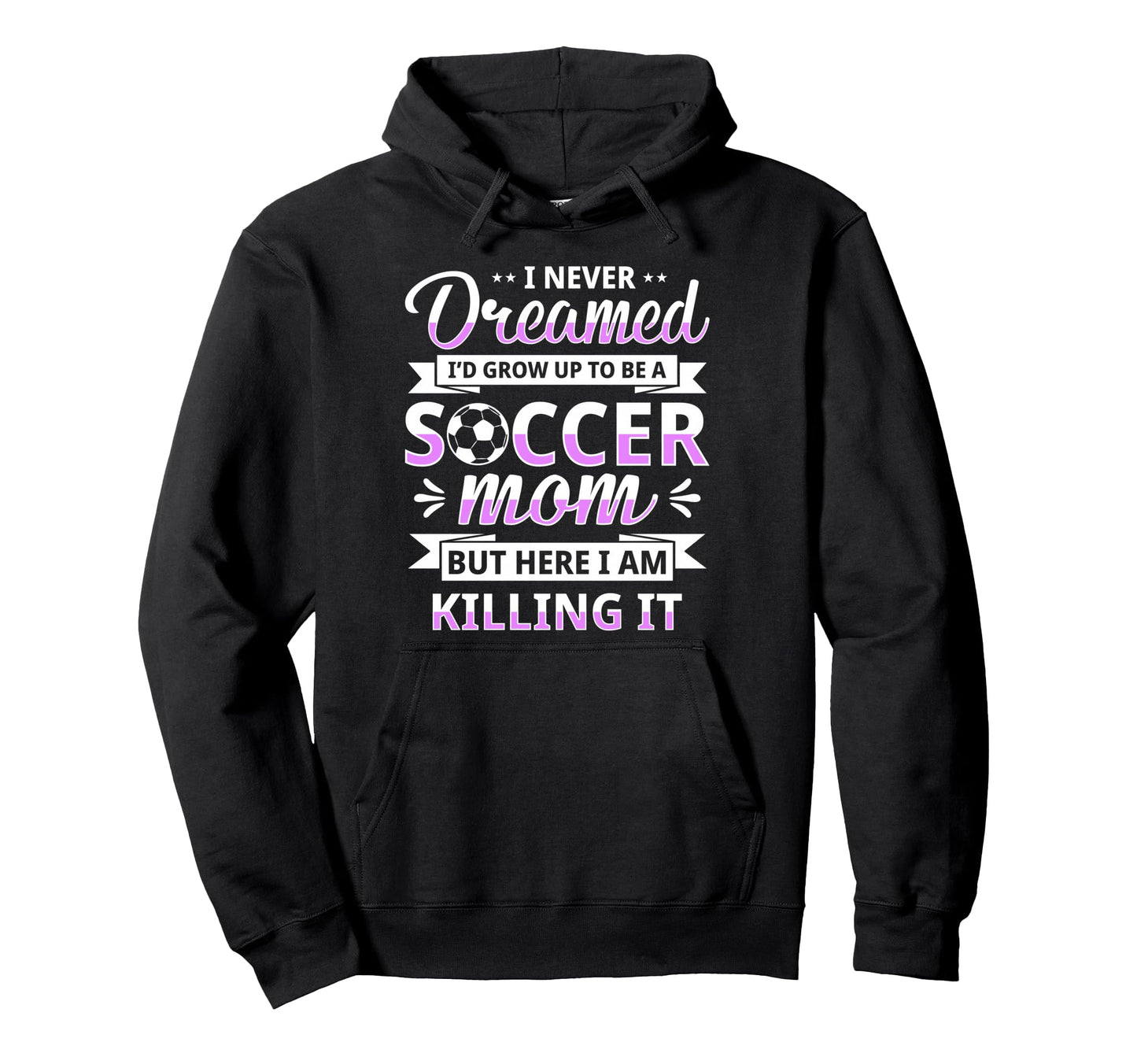 Soccer Mother Gameday Soccer Mom Hoodie - Minimalist Print for Adults - T-Shirt, Sweatshirt, Hoodie