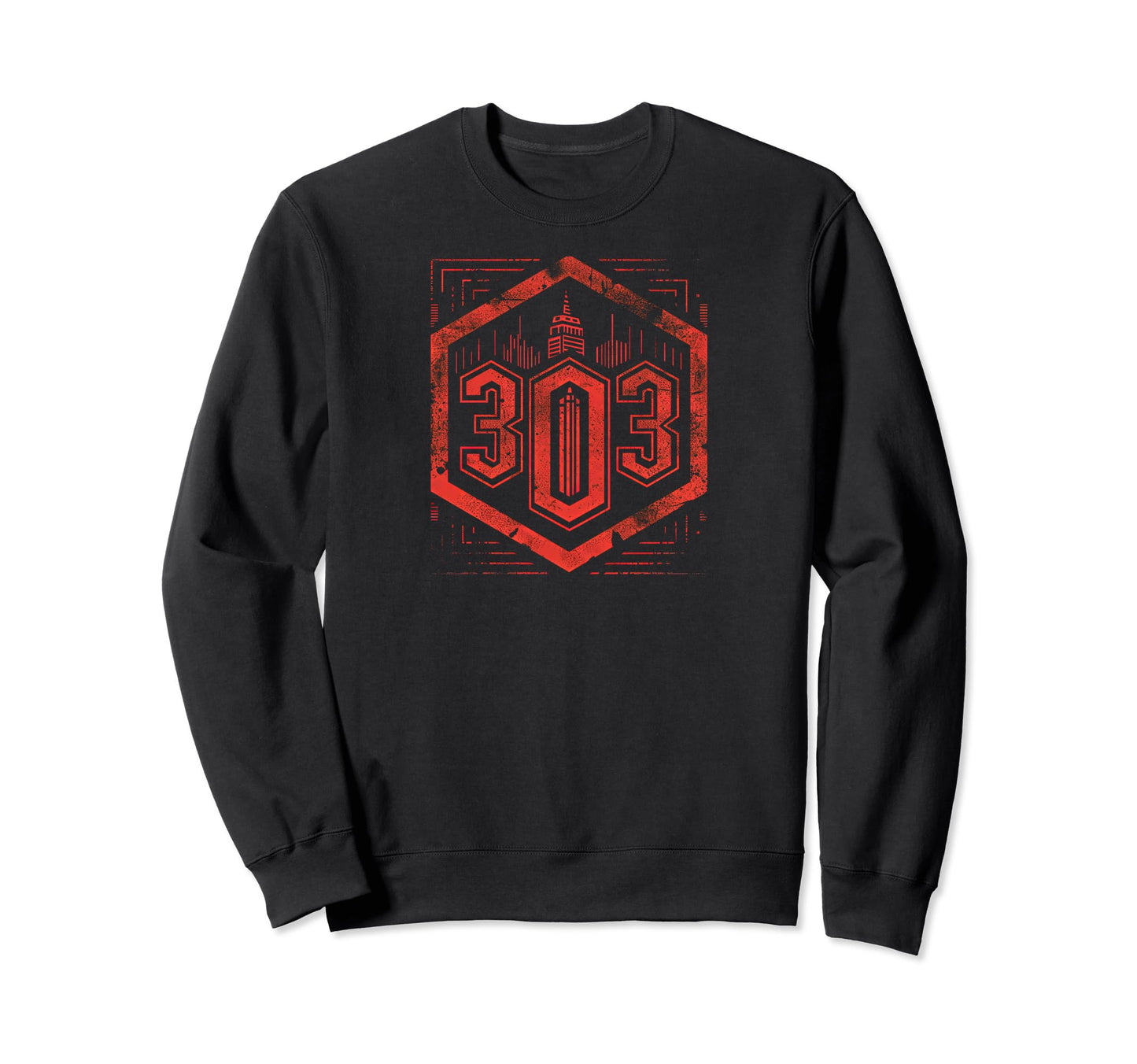303 Grit 90S Grunge Urbandecay Sweatshirt - Minimalist Print for Adults - T-Shirt, Sweatshirt, Hoodie