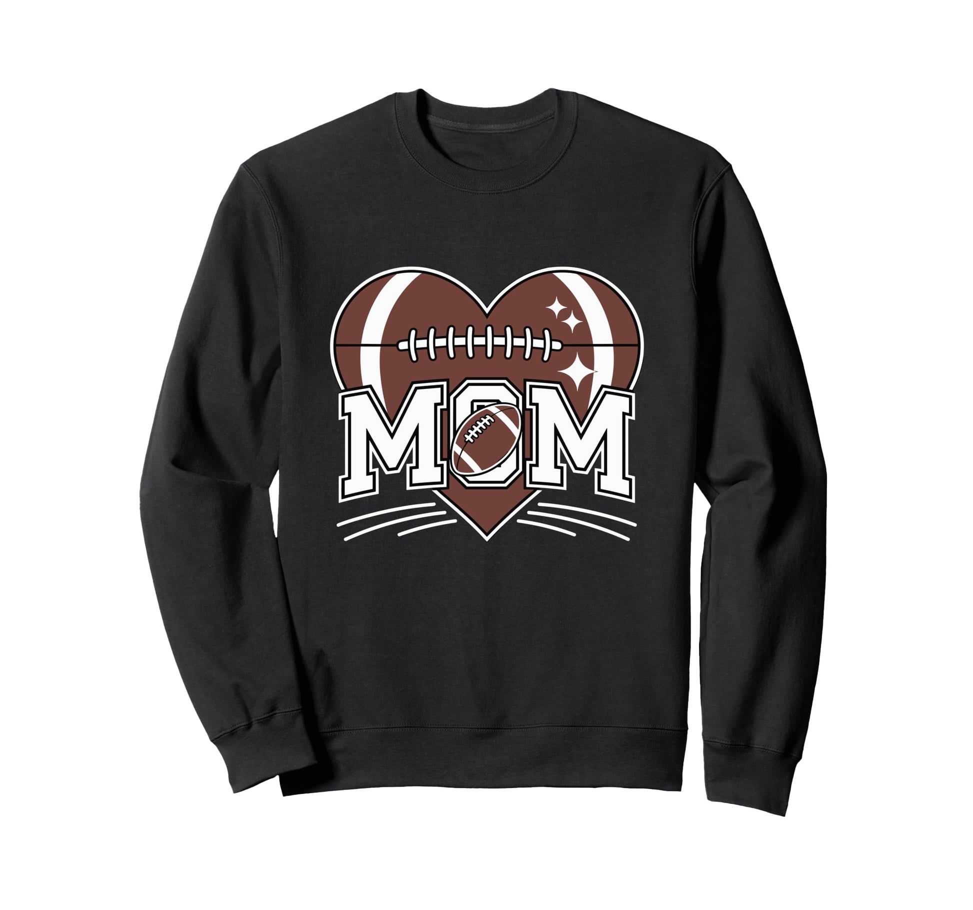 Game Day Team Sports Heart Mothers Sweatshirt - Aesthetic Graphic Unisex - T-Shirt, Sweatshirt, Hoodie