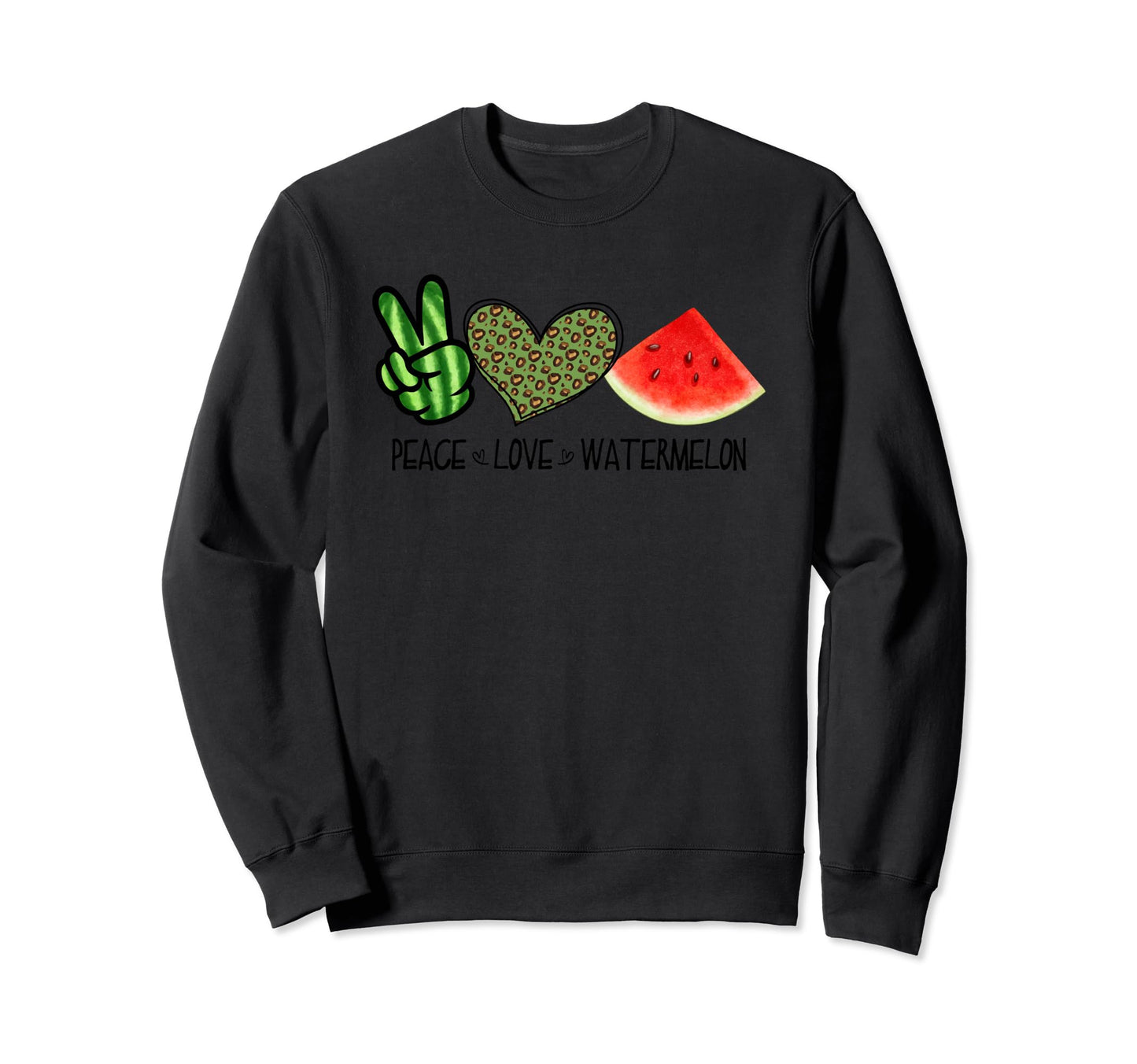 Hello Summer Fruit Lovers Melon Sweatshirt - Aesthetic Graphic Unisex - T-Shirt, Sweatshirt, Hoodie