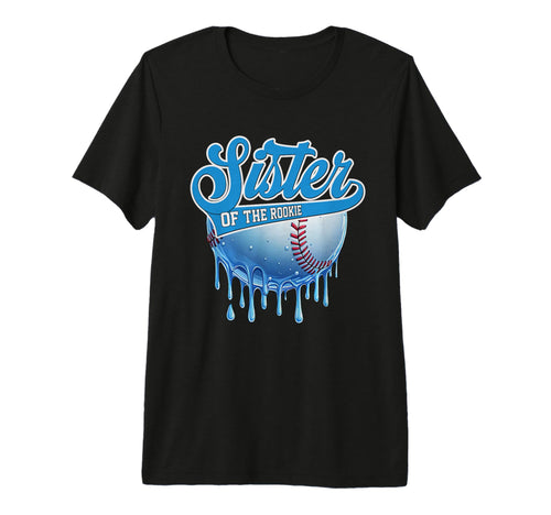 Sister Rookie 1St Birthday Baseball T-Shirt - Aesthetic Graphic Unisex - T-Shirt, Sweatshirt, Hoodie