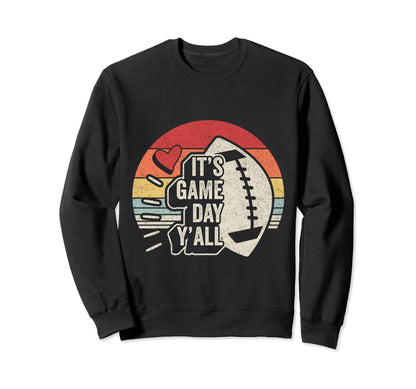 Football Football Player Mom Game Sweatshirt - Unique Graphic for Adults - T-Shirt, Sweatshirt, Hoodie