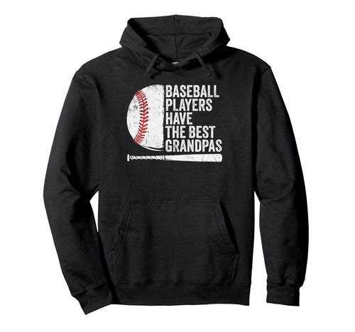 Baseball Player Grandpa And Grandson Hoodie - Unique Graphic Men Women - T-Shirt, Sweatshirt, Hoodie