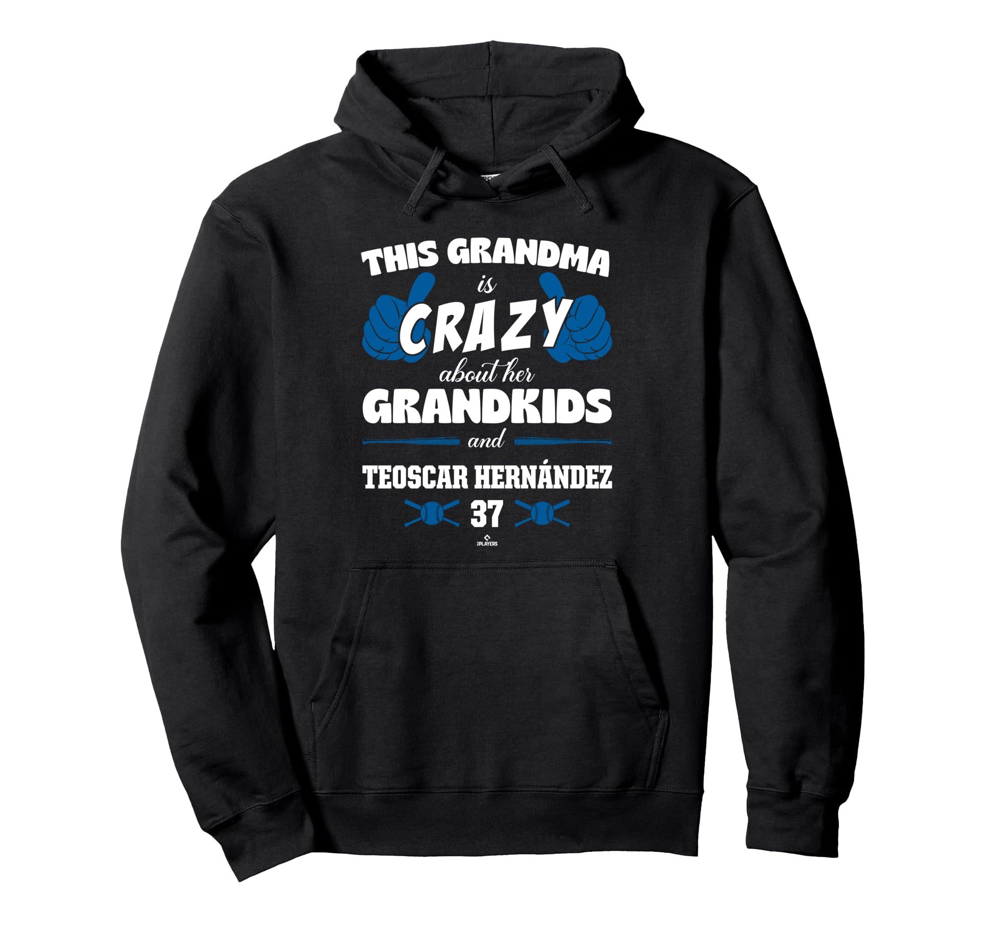 Grandma Crazy Teoscar Hern Ndez Los Hoodie - Aesthetic Graphic Men Women - T-Shirt, Sweatshirt, Hoodie