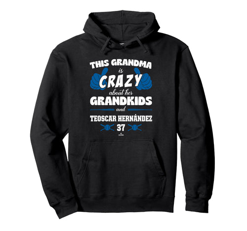 Grandma Crazy Teoscar Hern Ndez Los Hoodie - Aesthetic Graphic Men Women - T-Shirt, Sweatshirt, Hoodie