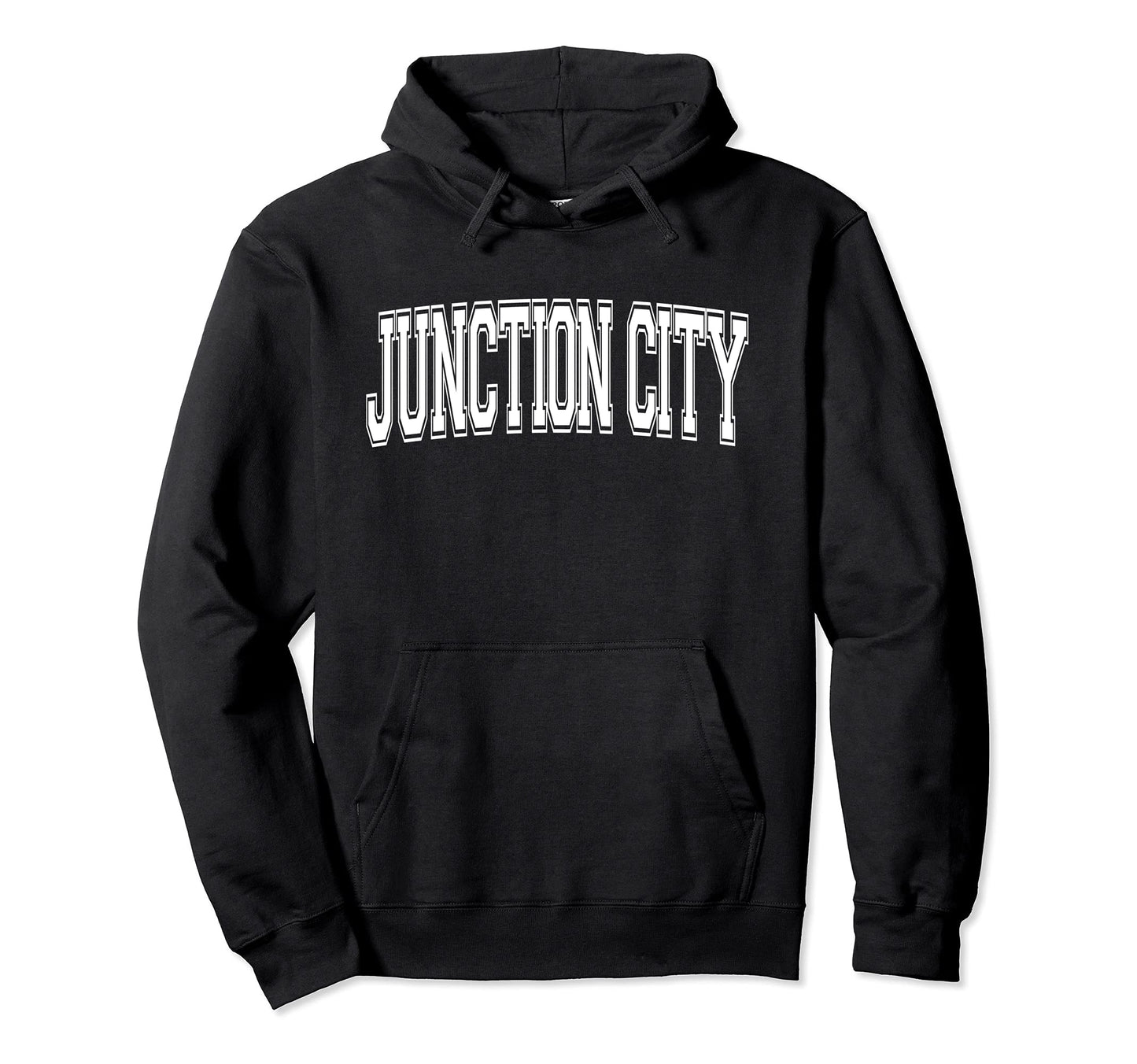 Junction City Ks Kansas Usa Sports Hoodie - Minimalist Print Men Women - T-Shirt, Sweatshirt, Hoodie