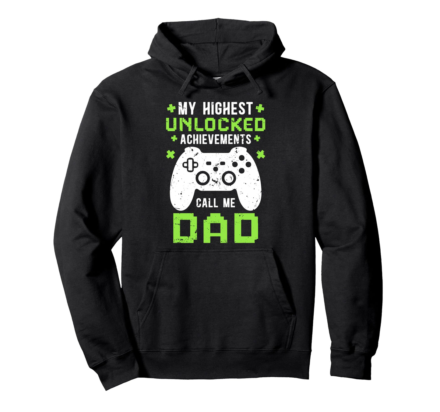 Proud Gaming Dad Gamer Dad Video Game Hoodie - Minimalist Print for Adults - T-Shirt, Sweatshirt, Hoodie