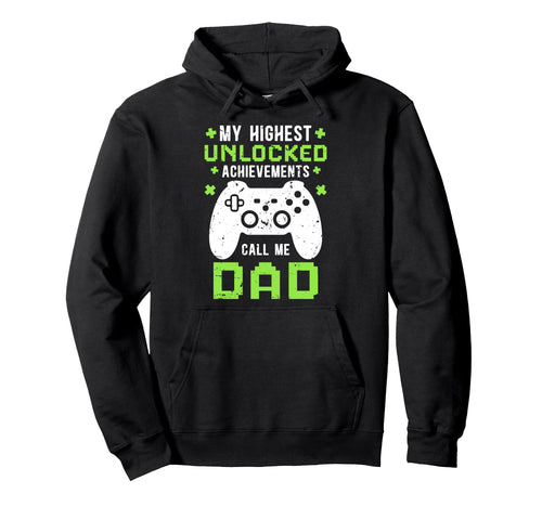 Proud Gaming Dad Gamer Dad Video Game Hoodie - Minimalist Print for Adults - T-Shirt, Sweatshirt, Hoodie