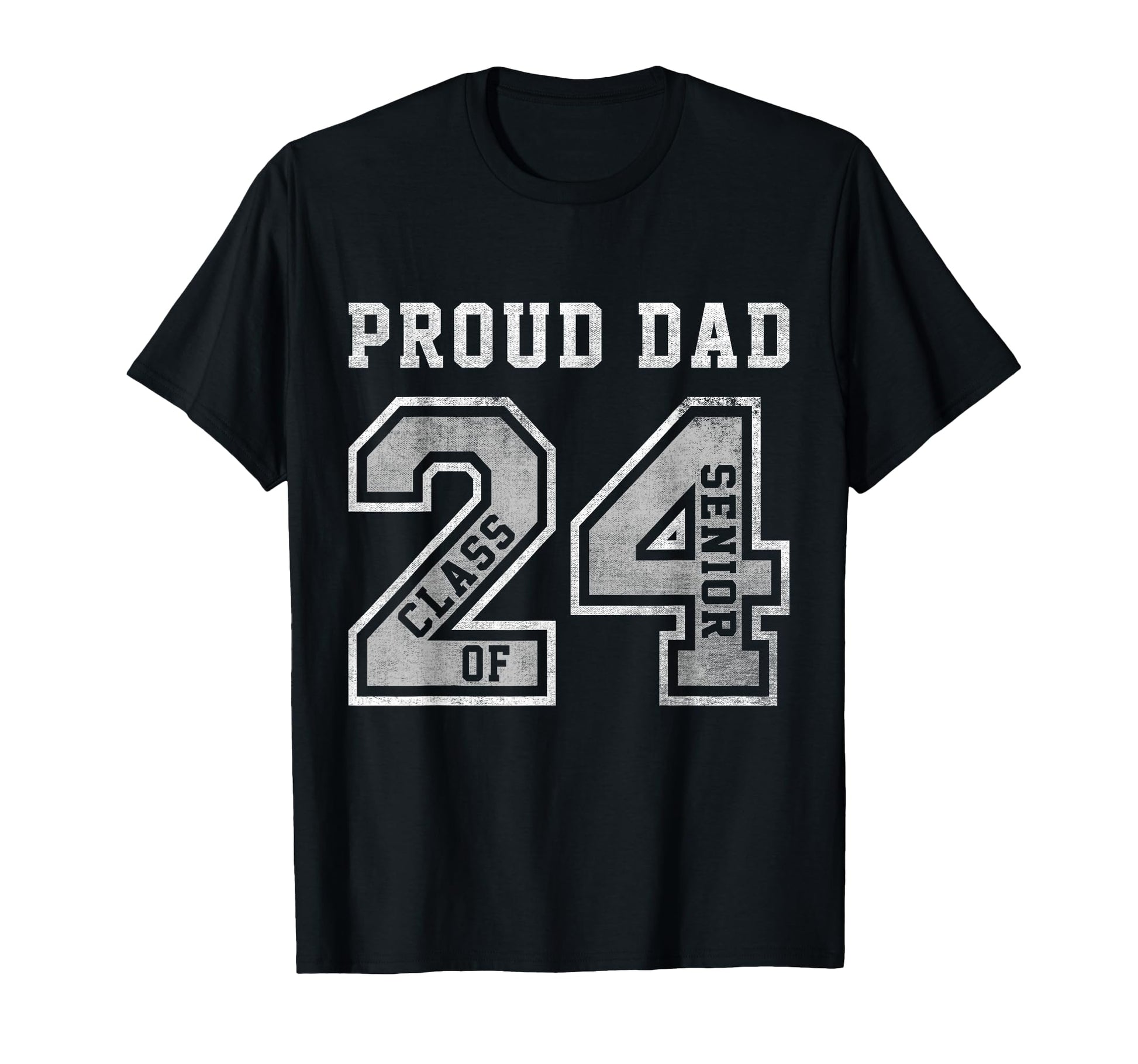 Proud Senior Dad 2024 Senior 2024 Dad T-Shirt - Graphic Print for Adults - T-Shirt, Sweatshirt, Hoodie