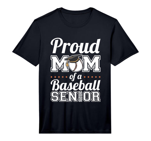 Mens Proud Mom Baseball Senior 2025 T-Shirt - Streetwear Style for Adults - T-Shirt, Sweatshirt, Hoodie
