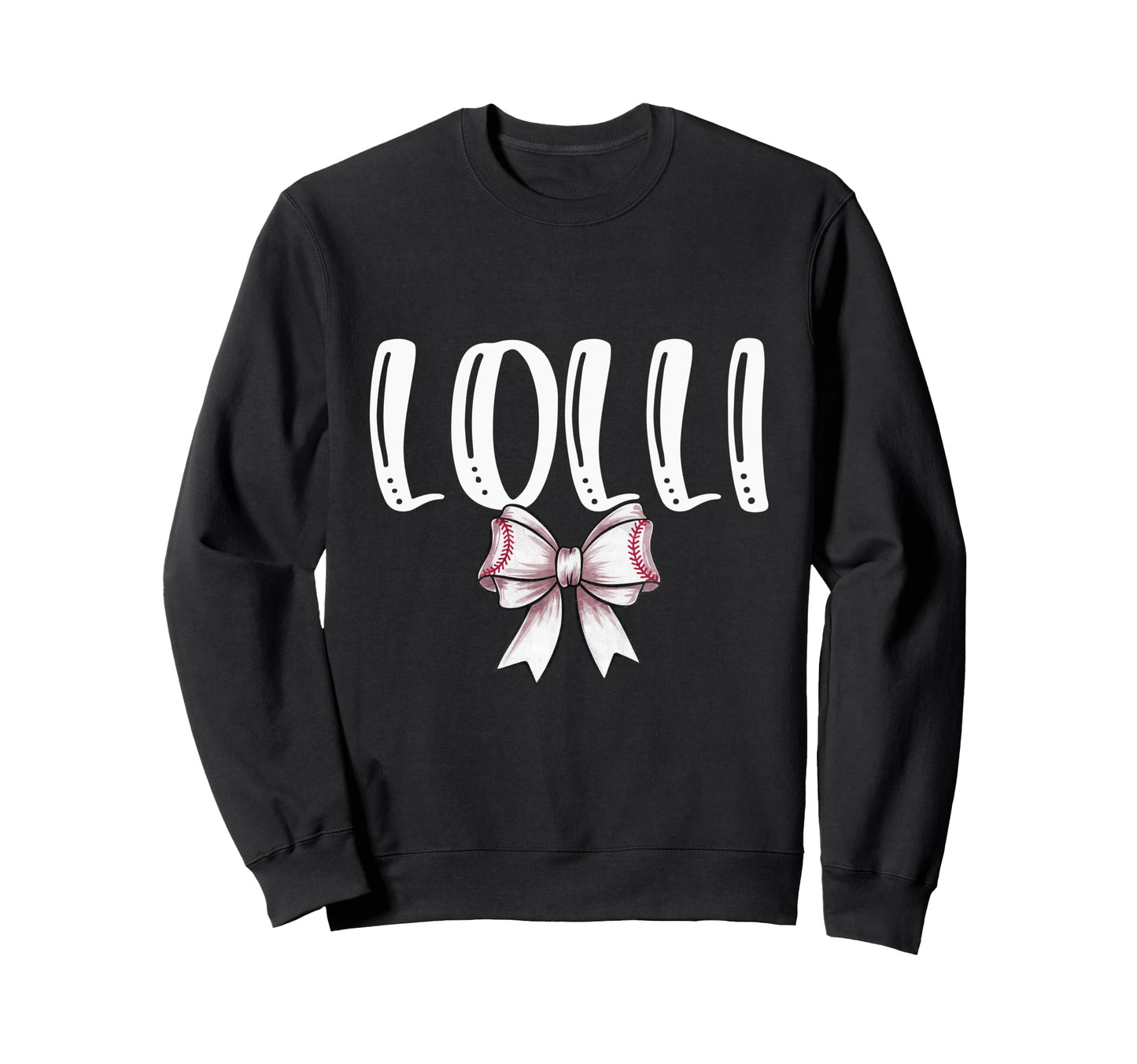 Coquette Baseball Lolli Spirit Sweatshirt - Novelty Apparel Unisex - T-Shirt, Sweatshirt, Hoodie