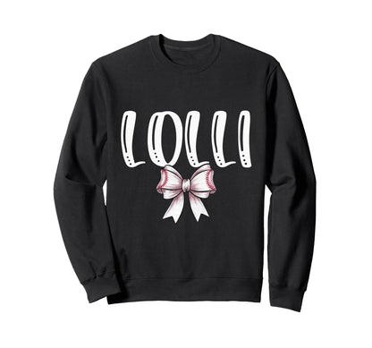 Coquette Baseball Lolli Spirit Sweatshirt - Novelty Apparel Unisex - T-Shirt, Sweatshirt, Hoodie
