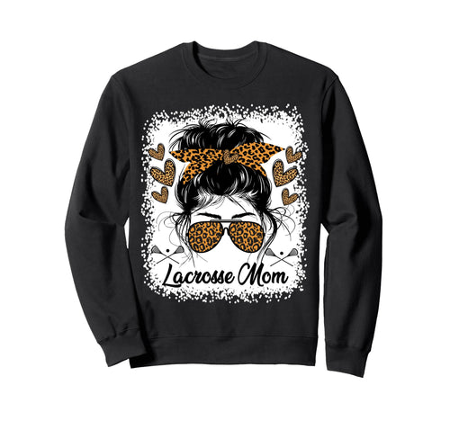Lacrosse Mom Lax Player Stylish Sweatshirt - Minimalist Print for Adults - T-Shirt, Sweatshirt, Hoodie