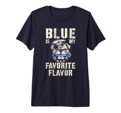 Blue My Favorite Flavor I Eat Crayons T-Shirt - Unique Graphic for Adults - T-Shirt, Sweatshirt, Hoodie