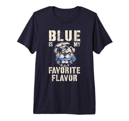 Blue My Favorite Flavor I Eat Crayons T-Shirt - Unique Graphic for Adults - T-Shirt, Sweatshirt, Hoodie