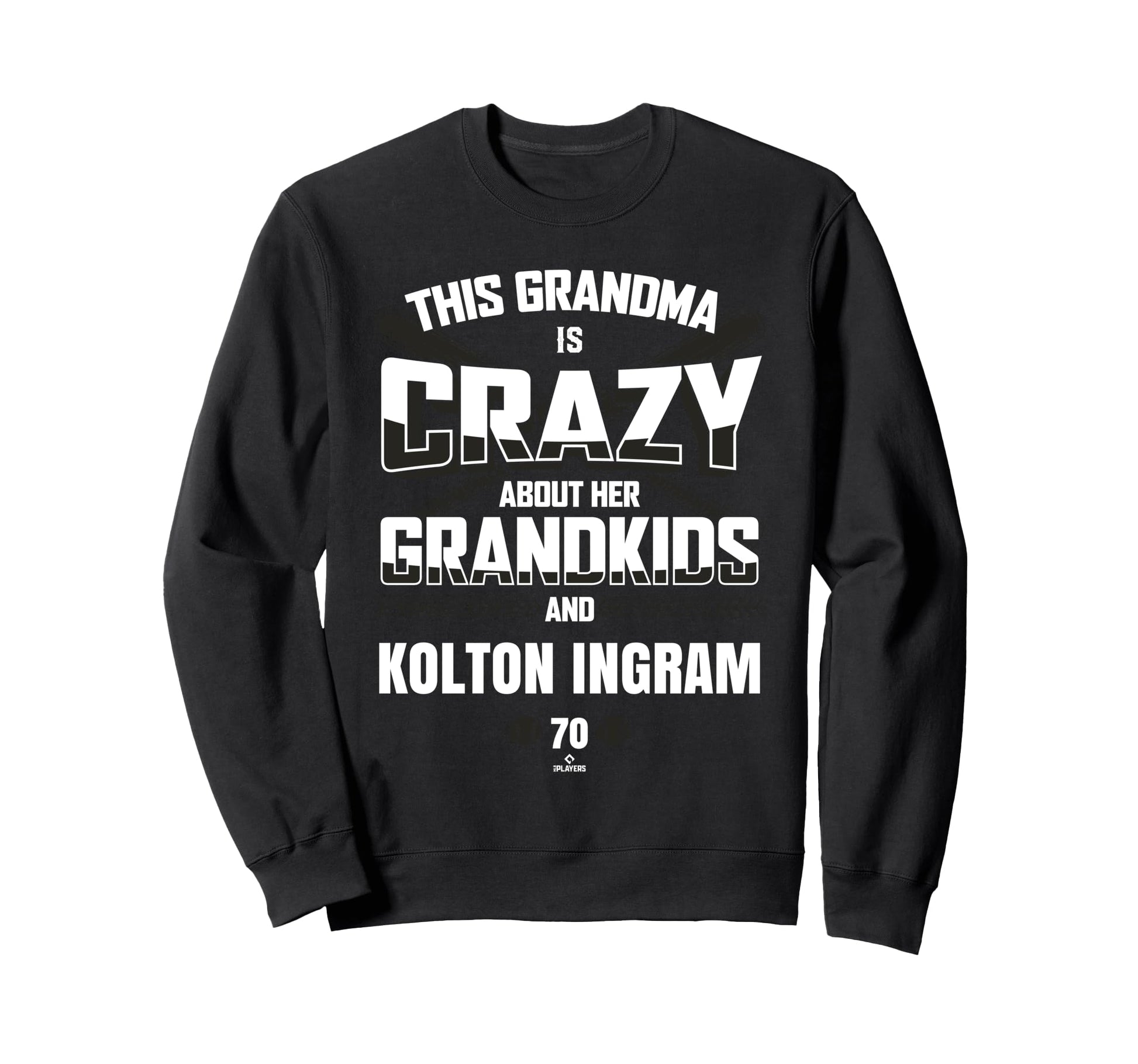 Grandma Crazy Kolton Ingram San Sweatshirt - Streetwear Style for Adults - T-Shirt, Sweatshirt, Hoodie