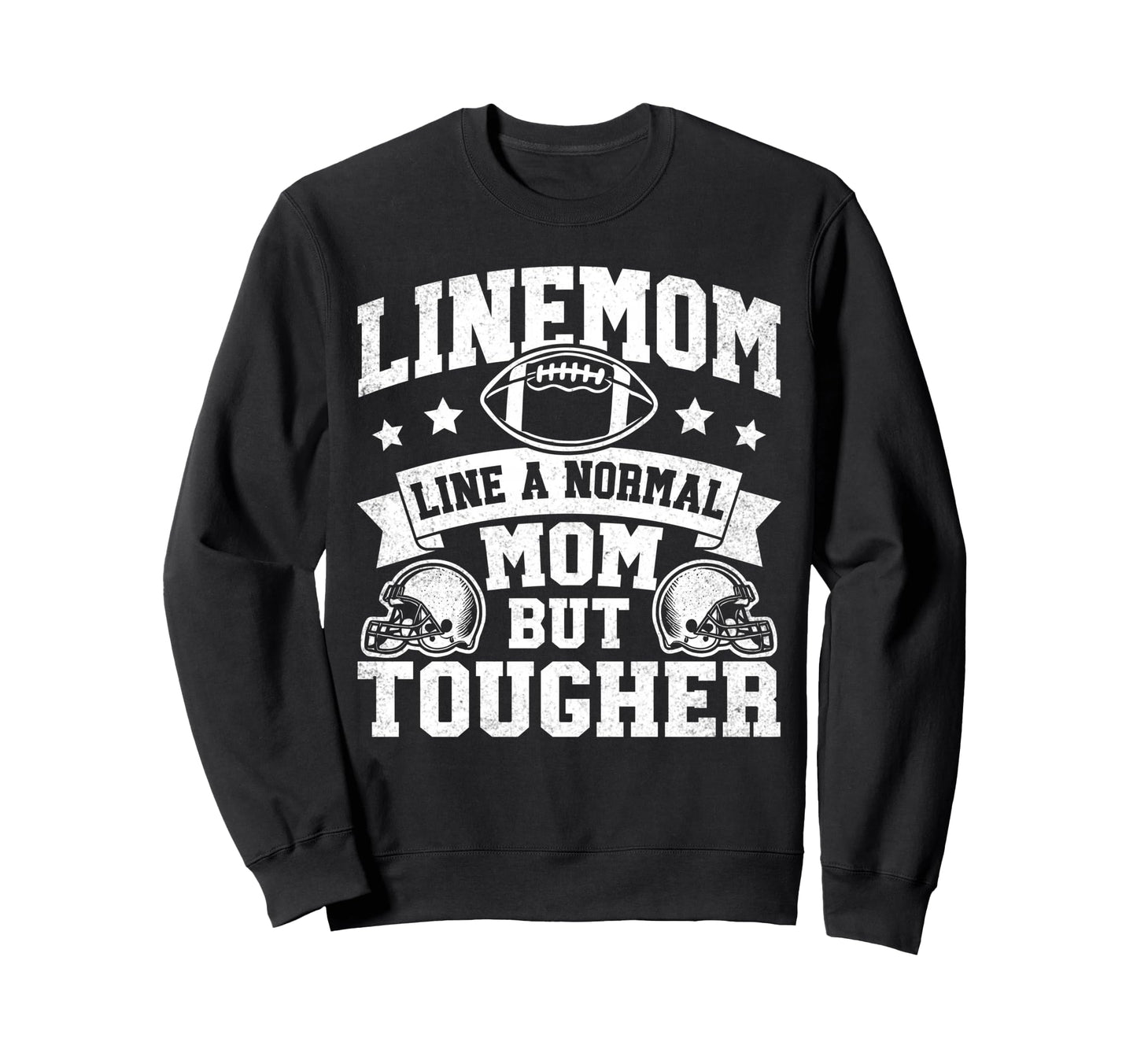 Linemom Like Normal Mom But Sweatshirt - Custom Art Print Men Women - T-Shirt, Sweatshirt, Hoodie