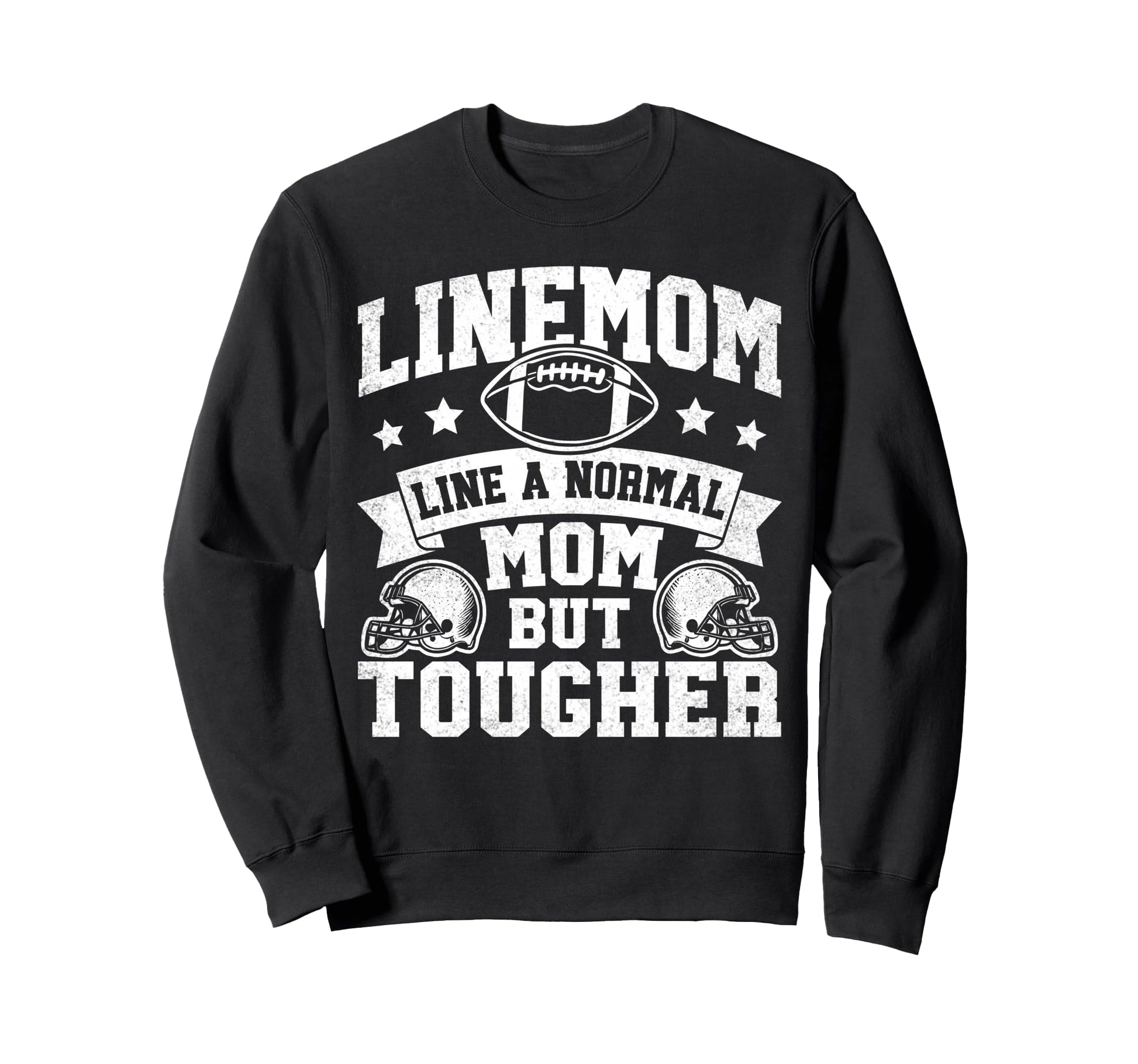 Linemom Like Normal Mom But Sweatshirt - Custom Art Print Men Women - T-Shirt, Sweatshirt, Hoodie